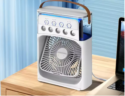 Ventilador Climatizador con pulverizador portátil - LUXIOTECH™