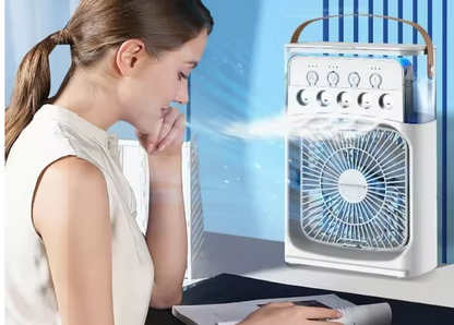 Ventilador Climatizador con pulverizador portátil - LUXIOTECH™